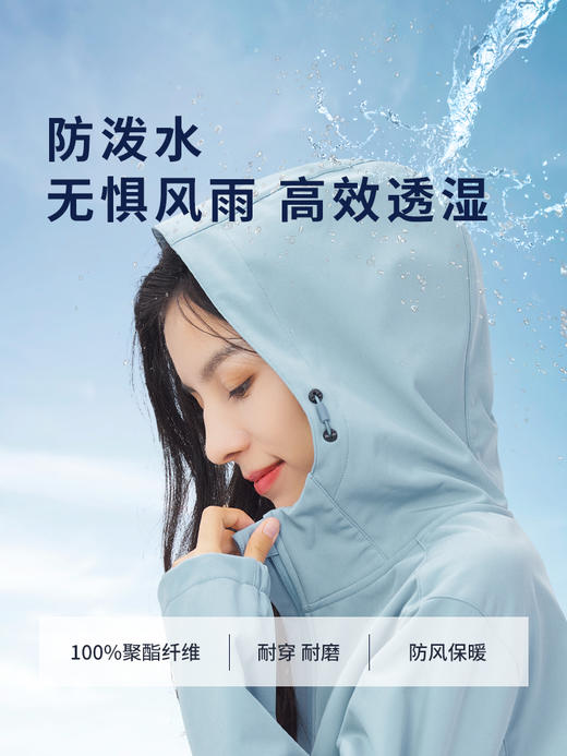 户外工作服外套冲锋衣定制印logo4S店汽修工装秋冬工服加绒夹克 商品图2