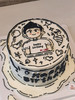 二次元漫画风人物手绘蛋糕 商品缩略图0