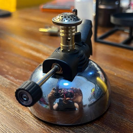 迷你户外充气体便携式瓦斯喷火炉煮茶咖啡虹吸摩卡壶加热本生喷灯 商品图3