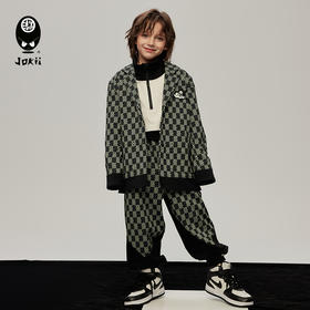 【23秋上新】jokii潮牌童装『月露白西装』儿童时尚洋气外套潮酷[福利品]