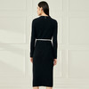EITIE爱特爱冬季新款半高领针织显瘦修身连衣裙长裙6801519 商品缩略图5