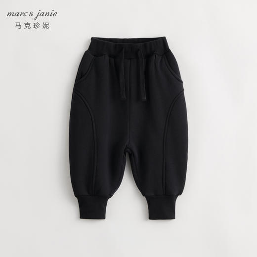 【加绒】马克珍妮冬装新款 男童宽松束脚灯笼裤 儿童运动裤232052 商品图2