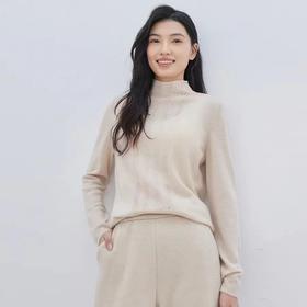 米梭AMORE MISSO女装直出半高领镂空花女套4311C2203