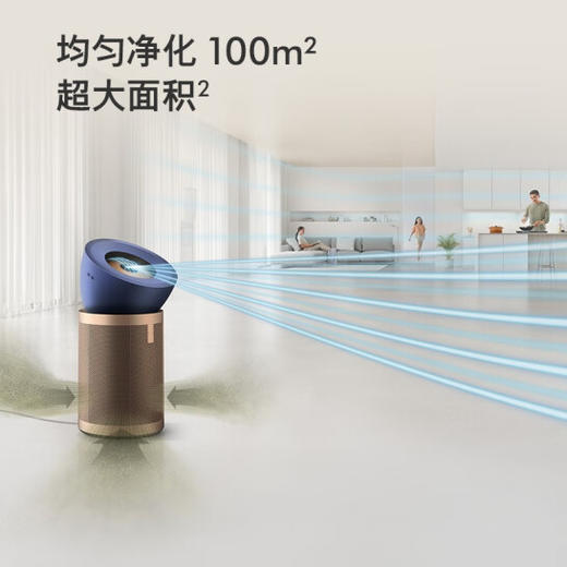 戴森（DYSON）BP04 空气净化器 家用空气净化机风扇 戴森科技 商品图3