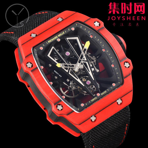 【贵重物品 真陀飞轮机】YS理查德米勒 里查德米尔红土RM27−03 陀飞轮腕表 咆哮的公牛 商品图1