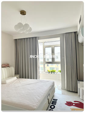 感谢🙏网友，可可蛋奶搭配奶油色窗帘yyds