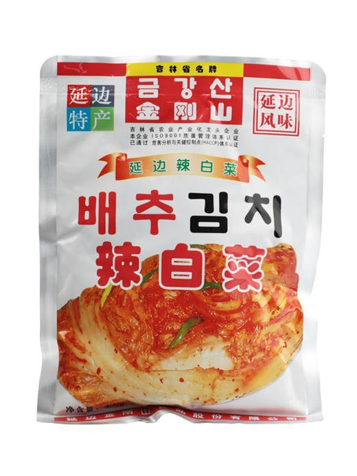 【直播专享】金刚山原味辣白菜400g*袋 拍一发三 包邮天热发酵快 介意慎拍 商品图1