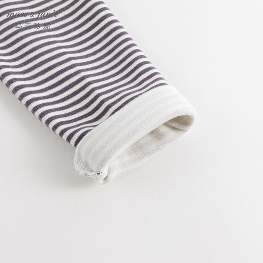 【黑科技发热】马克珍妮冬装新款女童条纹高弹打底裤231888 商品图4