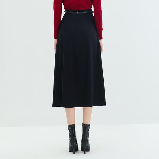 EITIE爱特爱冬季新款气质修身显瘦高腰半裙半身裙7206903 商品图4