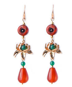 JGL-03220091个性网红耳环韩国气质仙耳坠古风简约清新饰品 商品图4