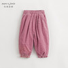 【夹棉】马克珍妮冬装女童复古灯芯绒休闲萝卜裤儿童老爹裤232018 商品缩略图2