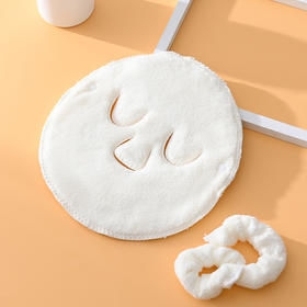 【19.9发三个❗️卡通敷脸面膜巾】舒适包裹肌肤，温暖而舒适，珊瑚绒面料吸水能力更强，新款热敷珊瑚绒面料吸水不易掉毛特价清仓