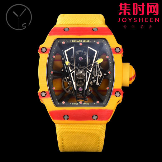 【贵重物品 真陀飞轮机】YS理查德米勒 里查德米尔红土RM27−03 陀飞轮腕表 咆哮的公牛 商品图0