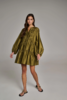 DEVOTION TWINS - Pesada Short Dress - COLLEGE KHAKI - 女装连身裙 - 卡其色 商品缩略图0