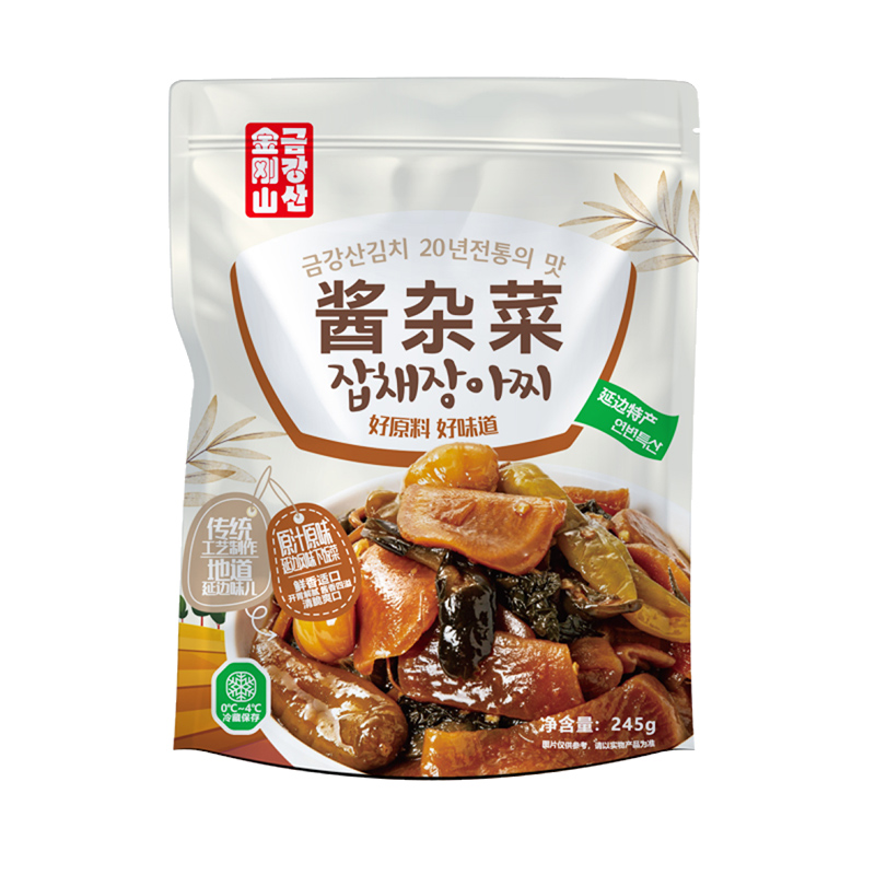 【满66包邮】金刚山精品酱杂菜245g*1袋