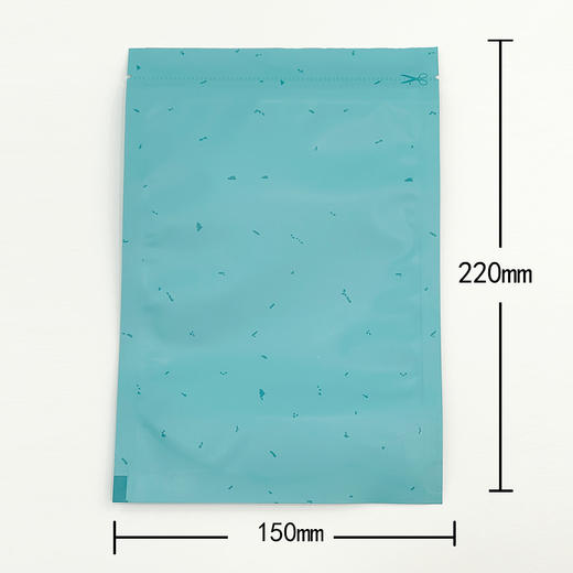 飘金拉链袋【二两• 浅兰】35元一把/100个/把/ 满300元河南省内包邮 商品图1