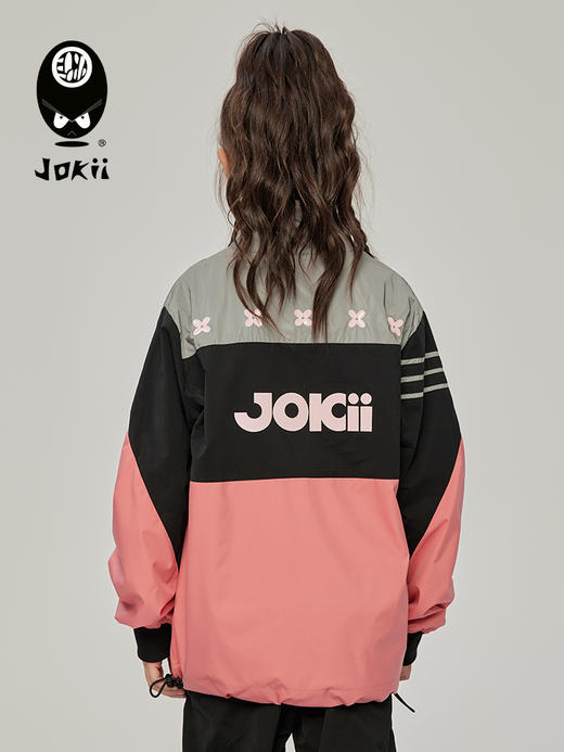【23秋上新】jokii潮牌童装『铅粉照冲锋夹克』儿童冲锋夹克休闲运动外套[福利品] 商品图3