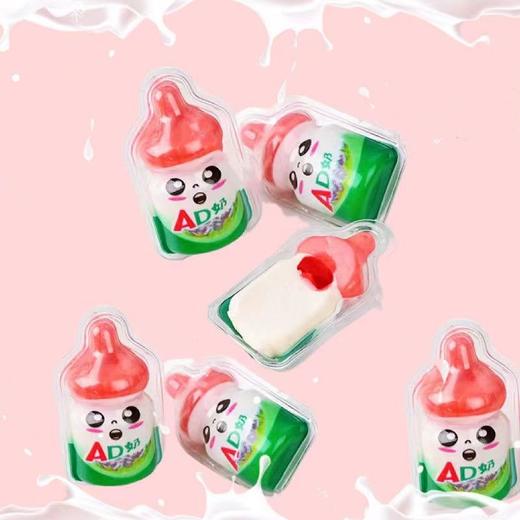 【奶香味爆浆！网红桶装软糖】休闲零食新款网红桶装软糖小卖部糖果便利店健康 商品图3