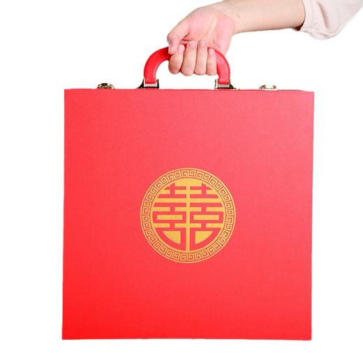【传统婚庆茶具❗️红色陶瓷伴手礼】中式结婚茶具婚庆喜庆红色陶瓷伴手礼套装整套礼盒改口敬茶杯新人礼盒伴手礼新年礼盒年货礼盒 商品图4