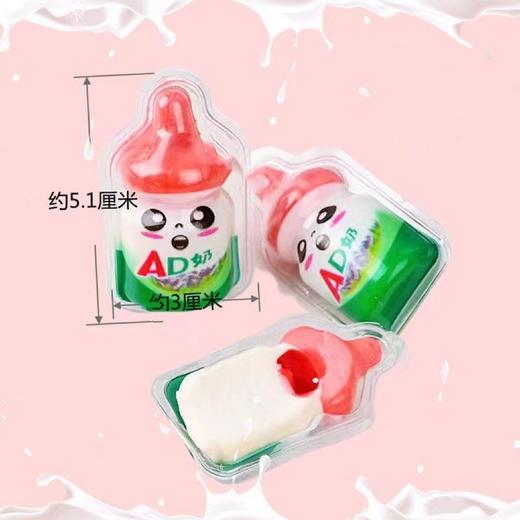 【奶香味爆浆！网红桶装软糖】休闲零食新款网红桶装软糖小卖部糖果便利店健康 商品图2