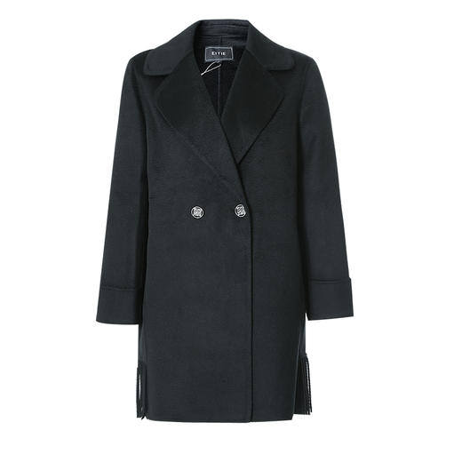 EITIE爱特爱冬季新款保暖100%绵羊毛外套大衣7214921 商品图5