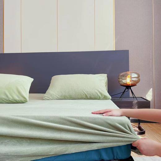 宜家同源 限时清仓！慕斯天鹅绒床笠 柔软舒适 商品图6