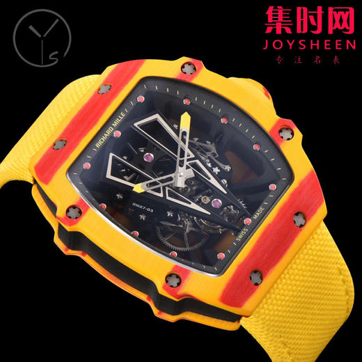 【贵重物品 真陀飞轮机】YS理查德米勒 里查德米尔红土RM27−03 陀飞轮腕表 咆哮的公牛 商品图4