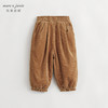 【夹棉】马克珍妮冬装女童复古灯芯绒休闲萝卜裤儿童老爹裤232018 商品缩略图1
