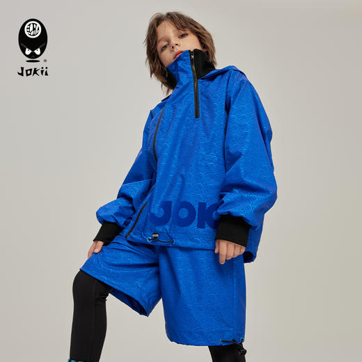 【23秋上新】jokii潮牌童装『旌甲风衣』中大童风衣时髦炸街外套[福利品] 商品图3