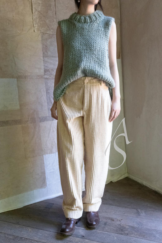 Toogood 米黄色TRACER灯芯绒长裤 商品图4