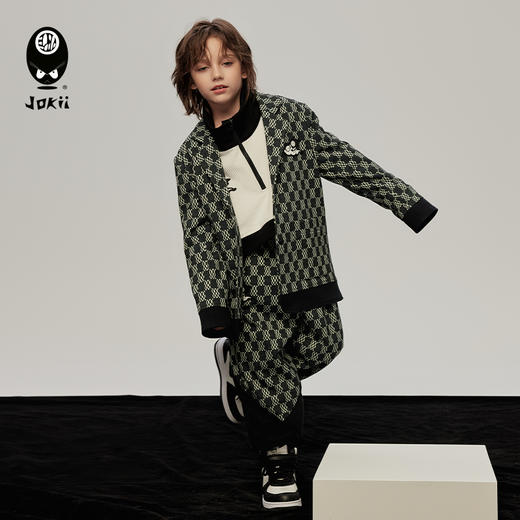 【23秋上新】jokii潮牌童装『月露白嘻哈裤』儿童时尚洋气潮酷[福利品] 商品图3