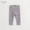 【黑科技发热】马克珍妮冬装新款女童条纹高弹打底裤231888 商品缩略图1