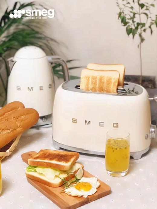 SMEG斯麦格 TSF01多功能复古烤面包机家用早餐机 商品图1