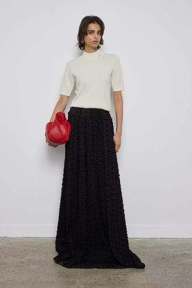 羊绒打底半高领毛衣