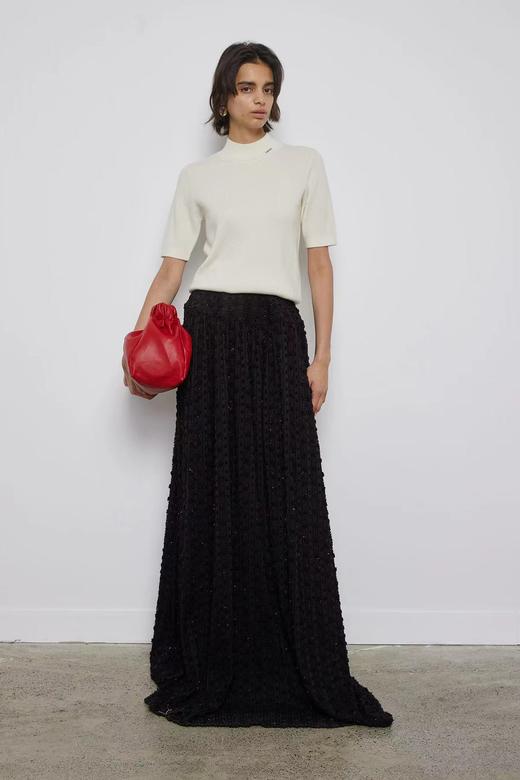 羊绒打底半高领毛衣 商品图0