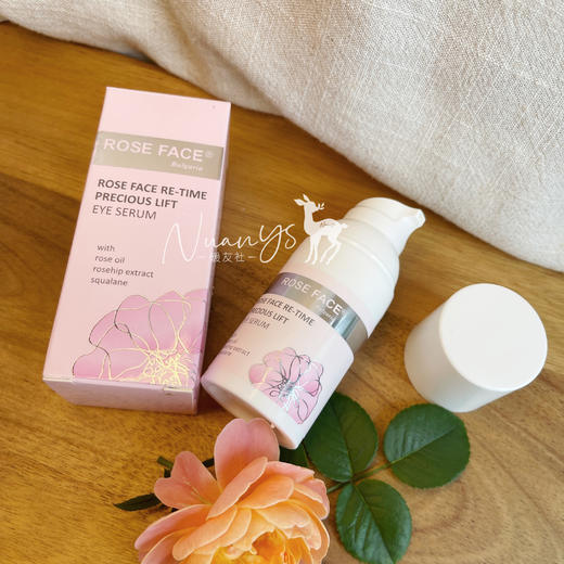 【超/高性價比 亢初老 紧至 淡玟 提亮 去黑yan圈】玫瑰眼霜 30ml ROSEFACE 保加利亚 商品图2