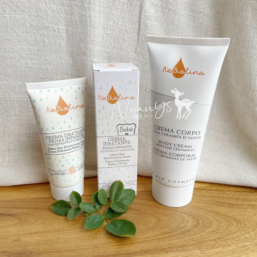 【俢复维穏 锁水葆湿 舒緩干红庠 平蘅水油】燕麦儿童葆湿面霜100ml/身体乳200ml 意大利 Nebiolina 欧优乐 商品图3