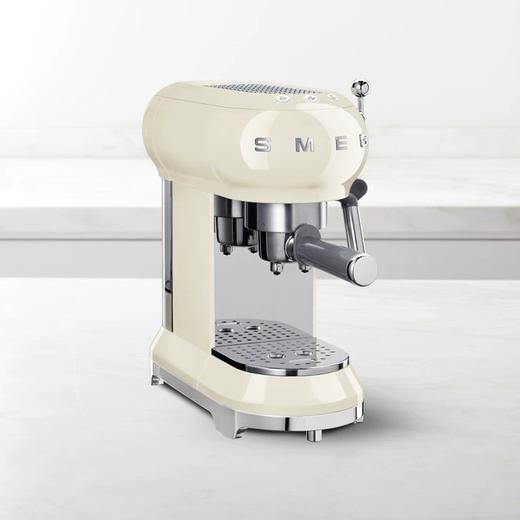 SMEG/斯麦格ECF01意式半自动咖啡机家用办公室用小型一体奶泡蒸汽 商品图2