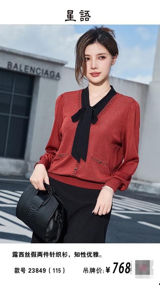 2F星语针织衫23849 商品图0