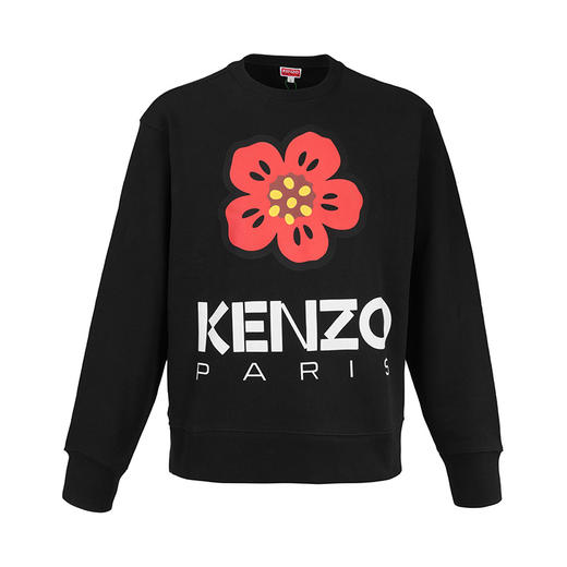 【超惠秒】Kenzo 高田贤三 男女通款厚实款弹棉海棠花卫衣外套11568 商品图0