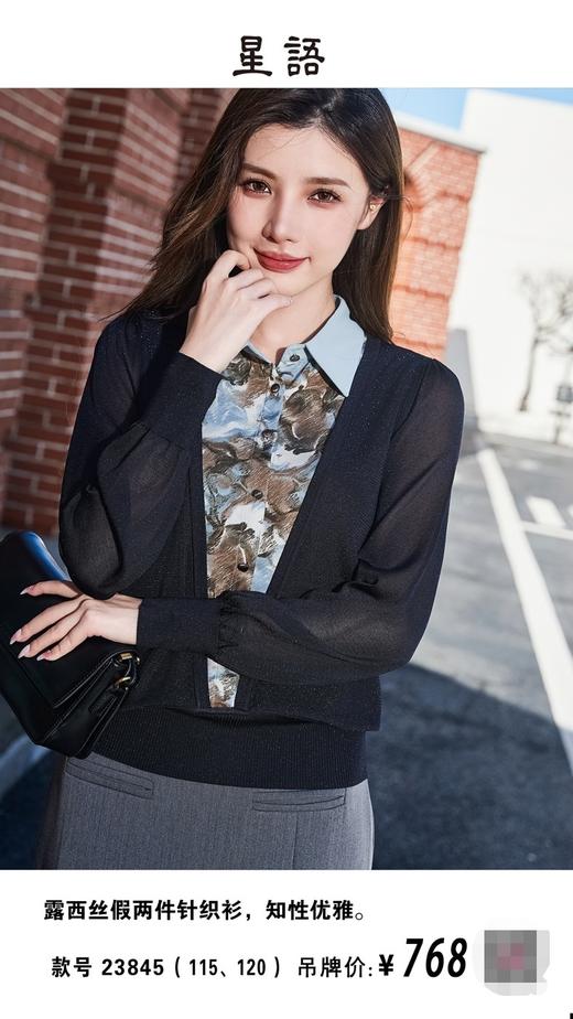 2F星语针织衫23846 商品图0