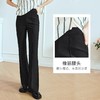 OLrain欧芮儿法式黑色休闲裤女秋季2023新款高腰百搭直筒垂感长裤 商品缩略图2