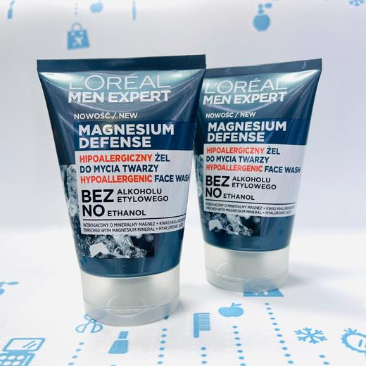 欧莱雅敏感舒缓男士洁面啫哩洗面乳100ml（032142） 商品图0