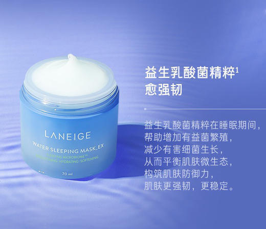兰芝睡眠面膜70ml 商品图2