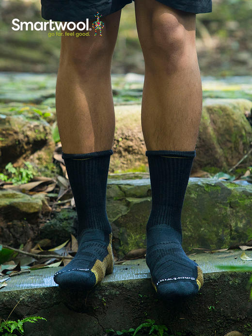 Smartwool徒步功能轻量中筒袜户外美利奴羊毛袜运动袜男机洗1614 商品图5