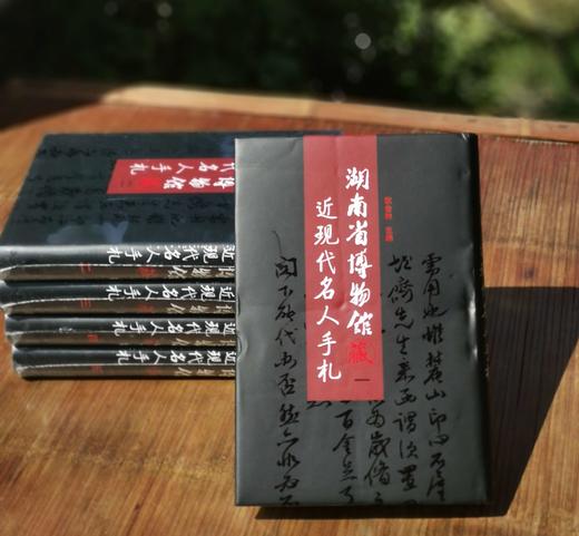 《湖南省博物馆藏近现代名人手札》，全5册，精装，小16开，铜版彩印，岳麓书社，定价800，售价498元。 商品图1