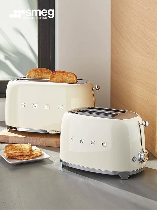 SMEG斯麦格 TSF02四片式烤面包机家用早餐吐司机 商品图0