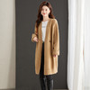 秋季新款，气质开衫针织外套女慵懒风欧货毛衣中长款大衣外搭CC-AB5007 商品缩略图6