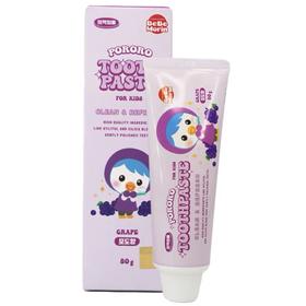 啵乐乐儿童牙膏葡萄味90g(3岁~12岁)뽀로로 어린이치약 포도향