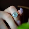 【月光】18k镶嵌翡翠戒指 商品缩略图1